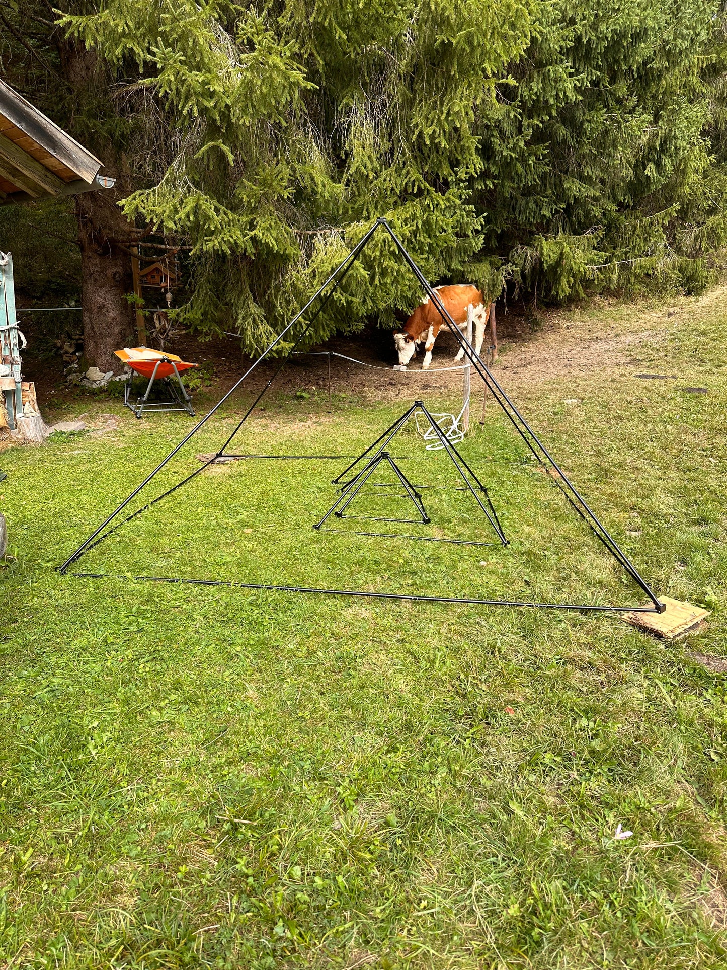 Energie-Pyramide Größe 2 (Kantenlänge 120 cm Höhe 75 cm)