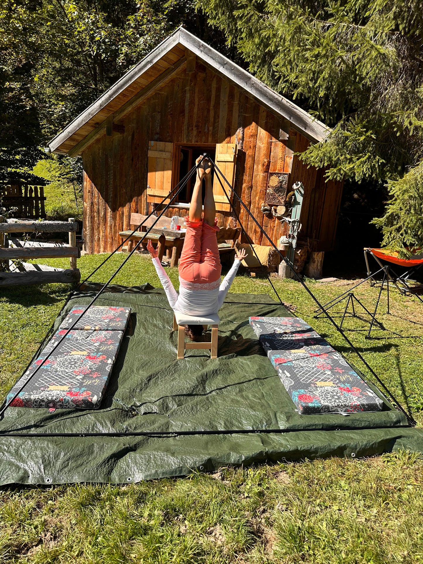 Energie-Pyramide Größe 6 (Kantenlänge 348 cm Höhe 220 cm)