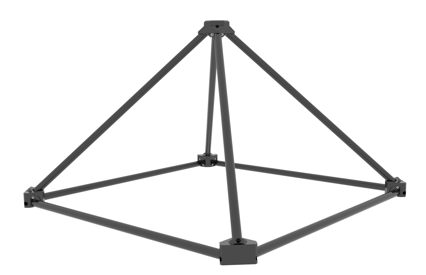 Energie-Pyramide Größe 6 (Kantenlänge 348 cm Höhe 220 cm)