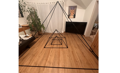 Energie-Pyramide Größe 4 (Kantenlänge 234 cm Höhe 148 cm)