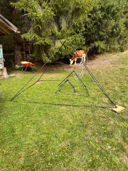 Energie-Pyramide Größe 6 (Kantenlänge 348 cm Höhe 220 cm)