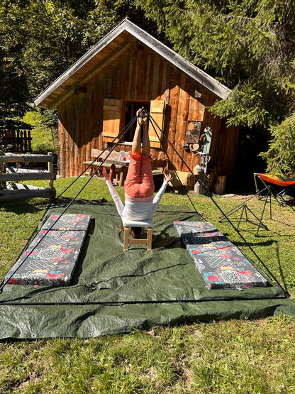 Energie-Pyramide Größe 6 (Kantenlänge 348 cm Höhe 220 cm)