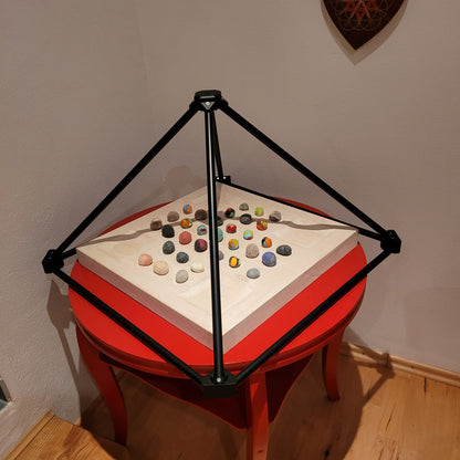Energie-Pyramide Größe 6 (Kantenlänge 348 cm Höhe 220 cm)